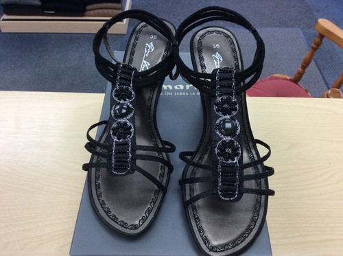 Gino ventori black - , strappy